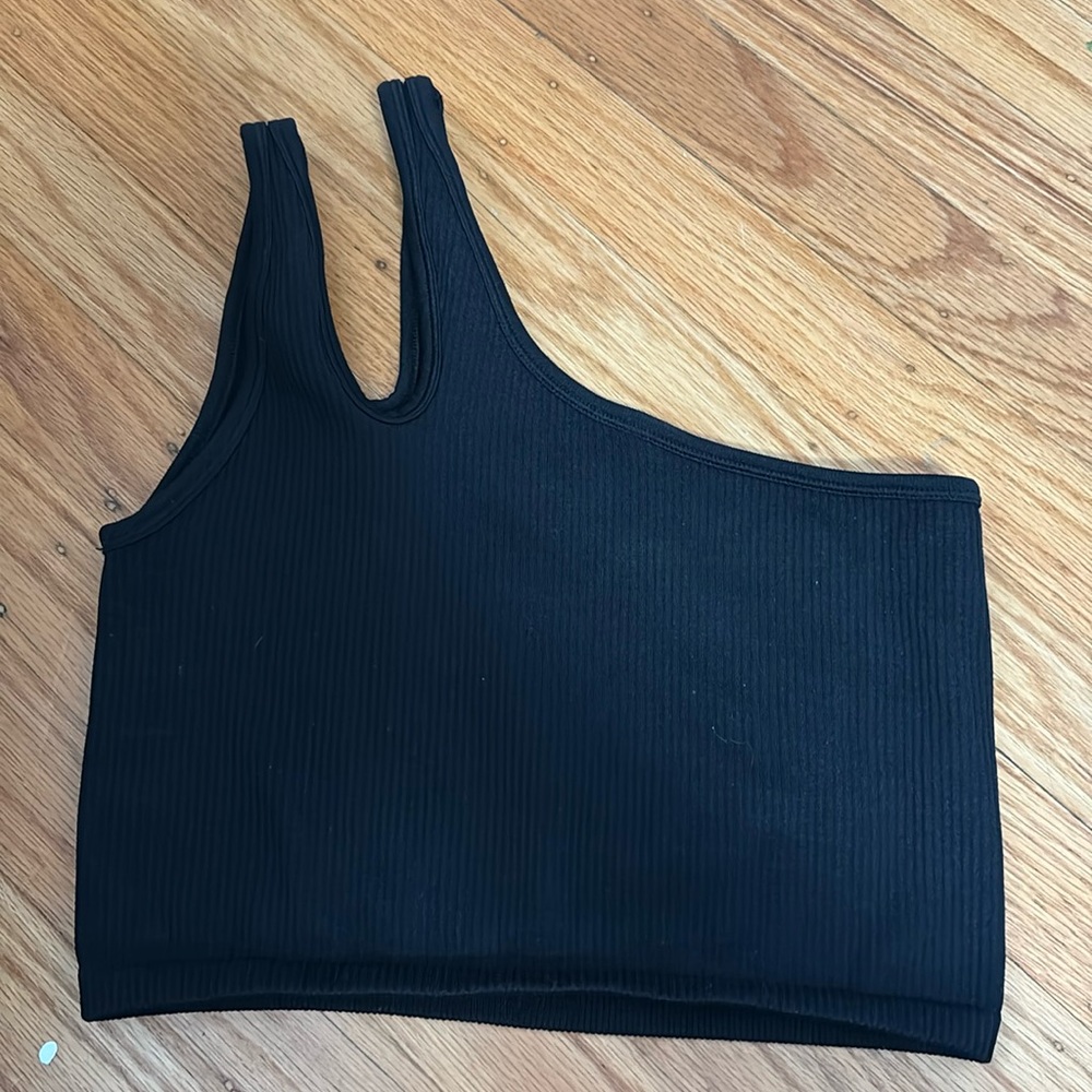 Aerie one shoulder crop top